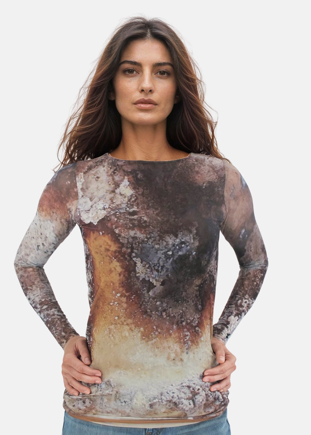 Cavely - Florence Double Sheer Top - In Stock