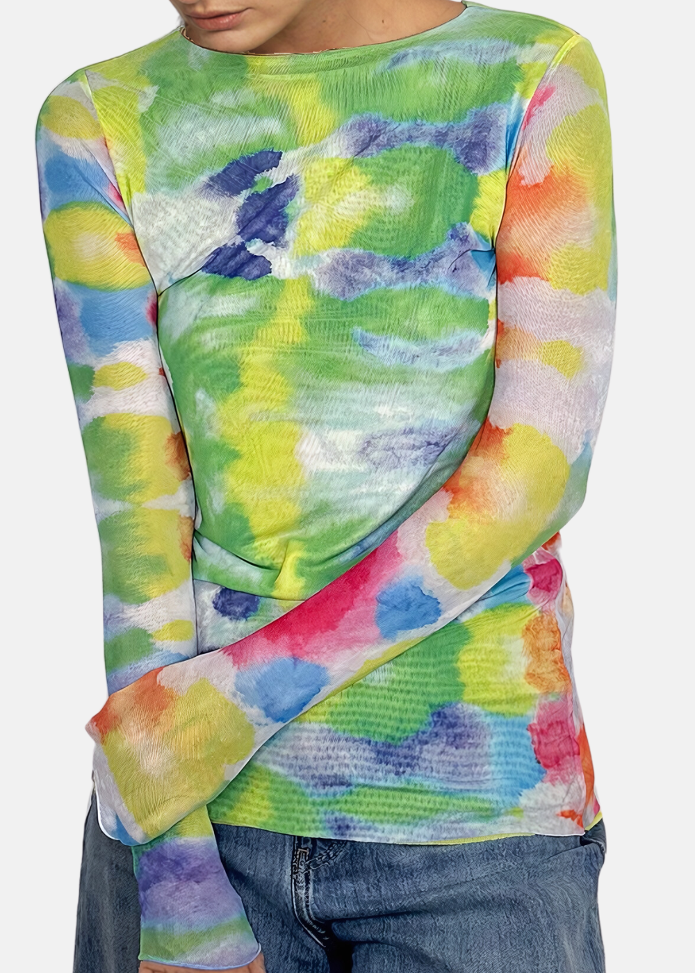 Summer Crush - Florence Double Sheer Top - In Stock