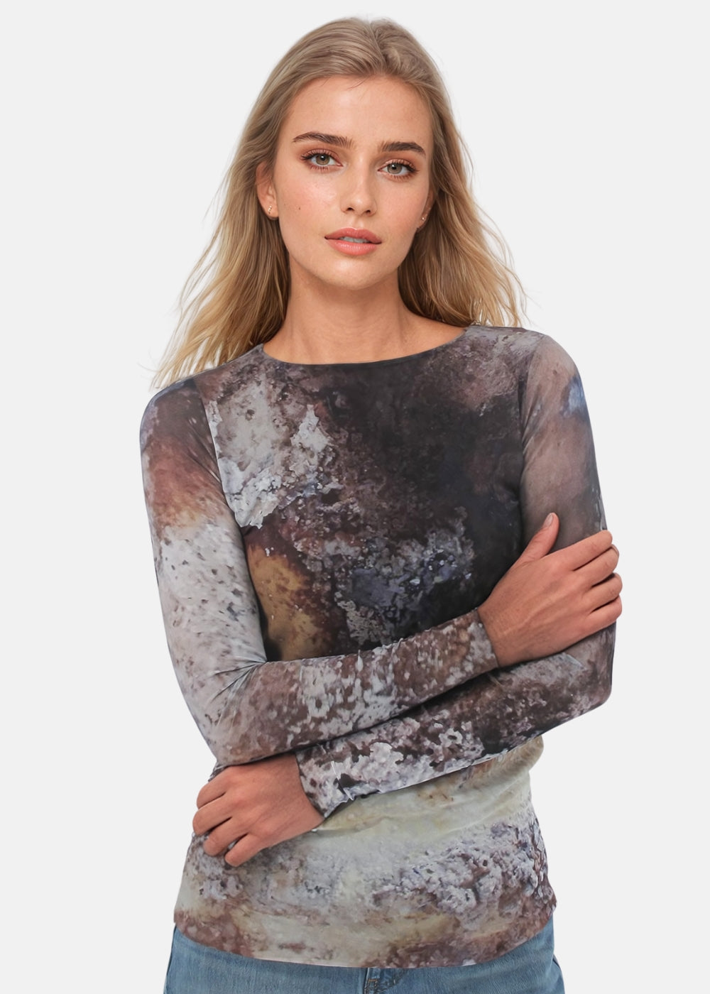 Cavely - Florence Double Sheer Top - In Stock