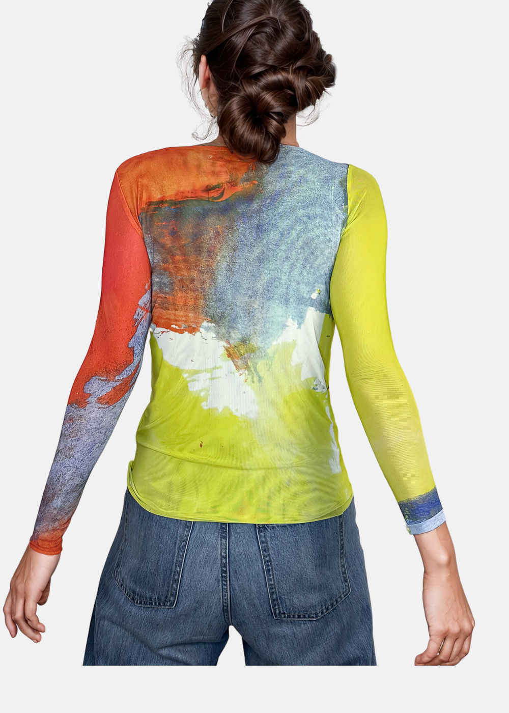 Sunny Day - Florence Double Sheer Top - In Stock