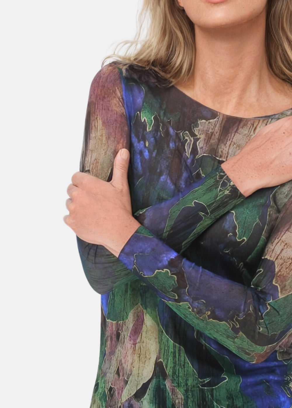 Nostalgic - NudiTee Sheer Top - In Stock