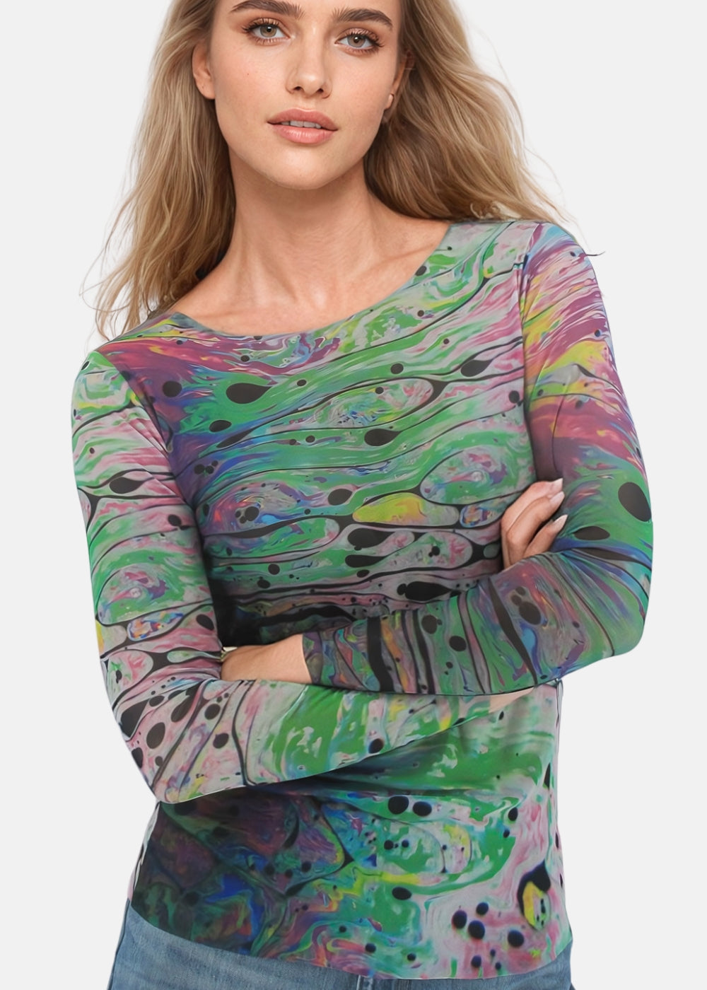 Lunatic - NudiTee Sheer Top - In Stock