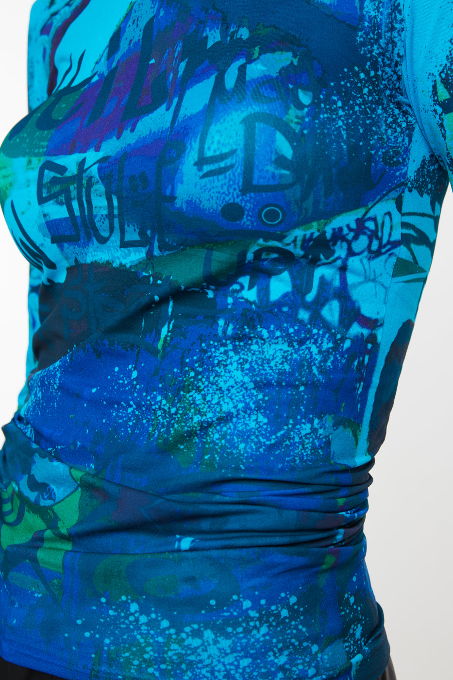 My Way Second Skin Raw Edge Top - In Stock