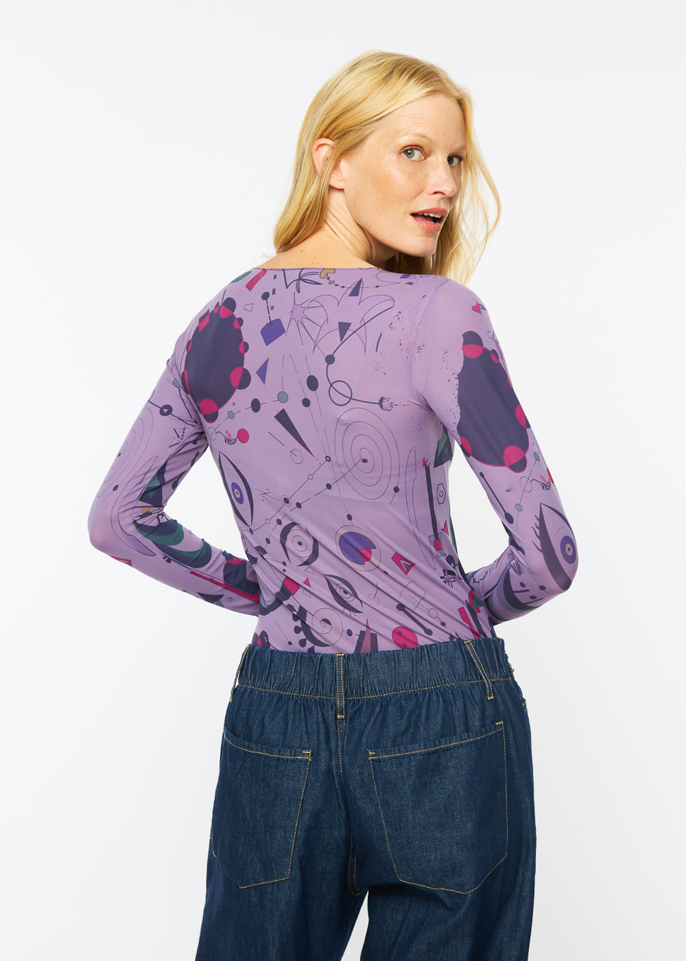Miro Second Skin Raw Edge Top - In Stock