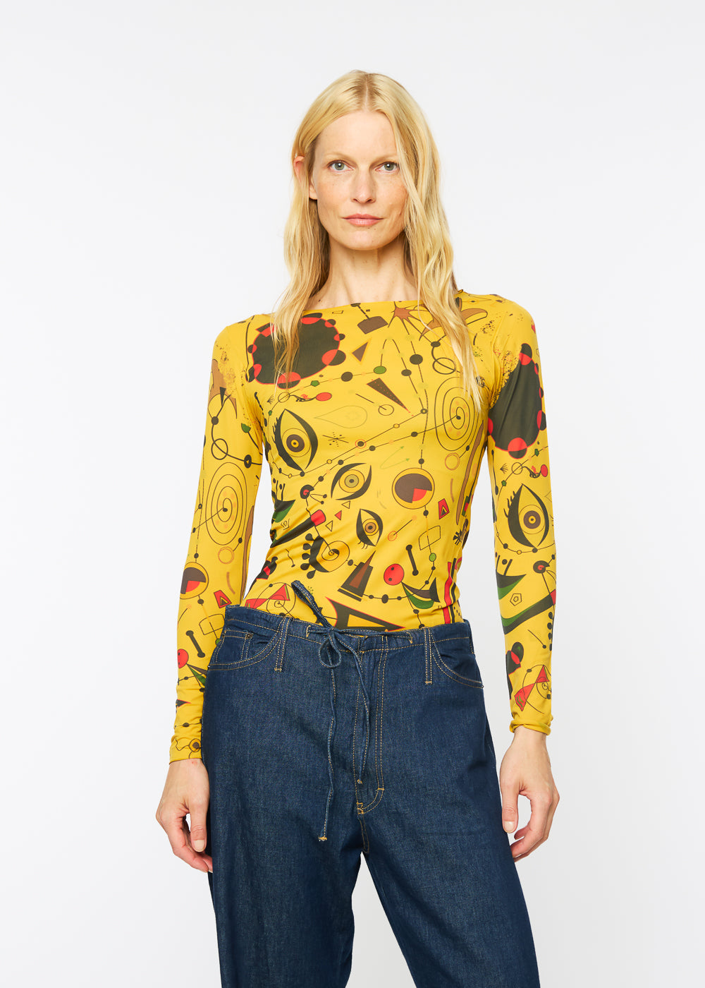 Miro Second Skin Raw Edge Top - In Stock