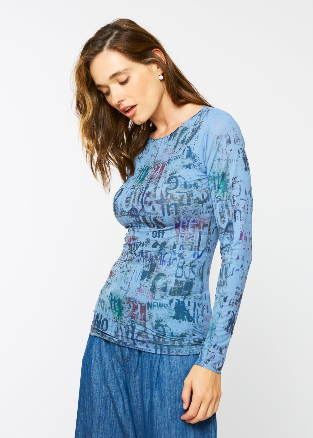 Free Press Second Skin Raw Edge Top - In Stock