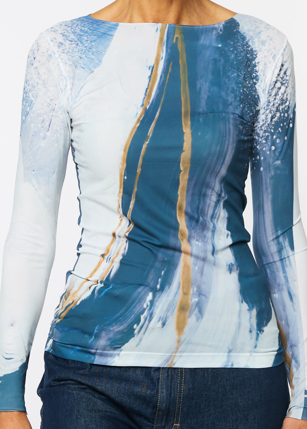 Momentum Raw Edge Second Skin Top