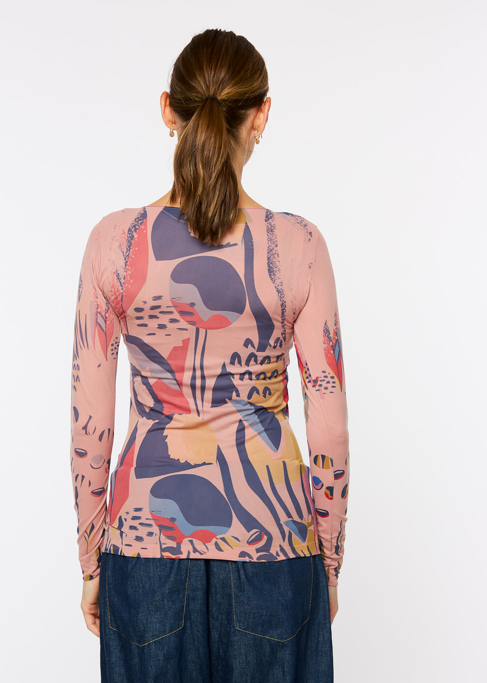 Dreamer Raw Edge Second Skin Top