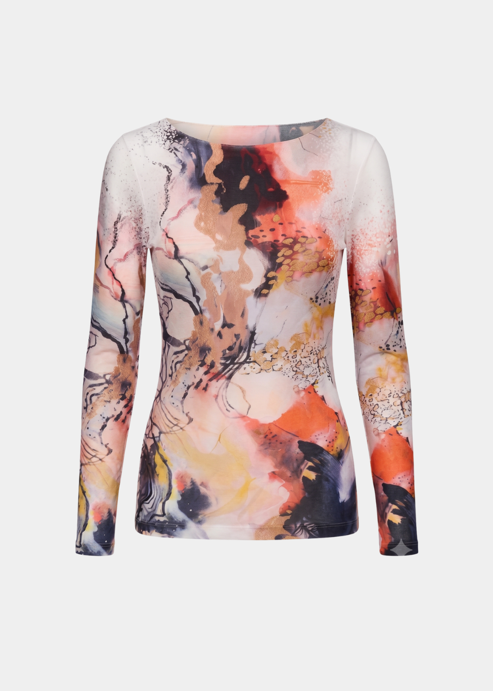 Renaissance Raw Edge Second Skin Top