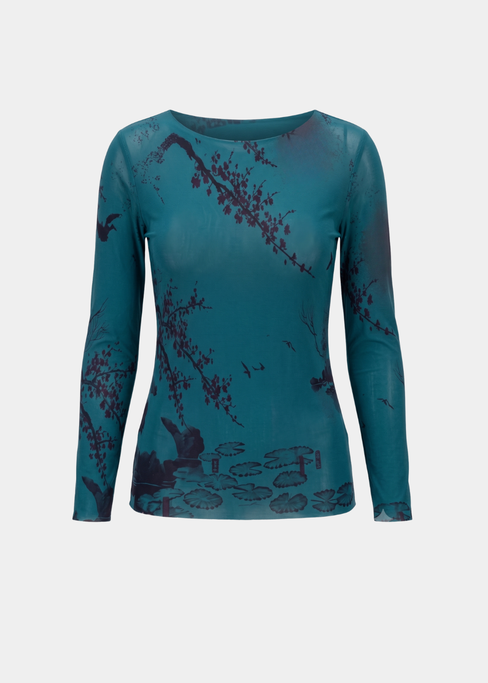 Sakura Raw Edge Second Skin Top
