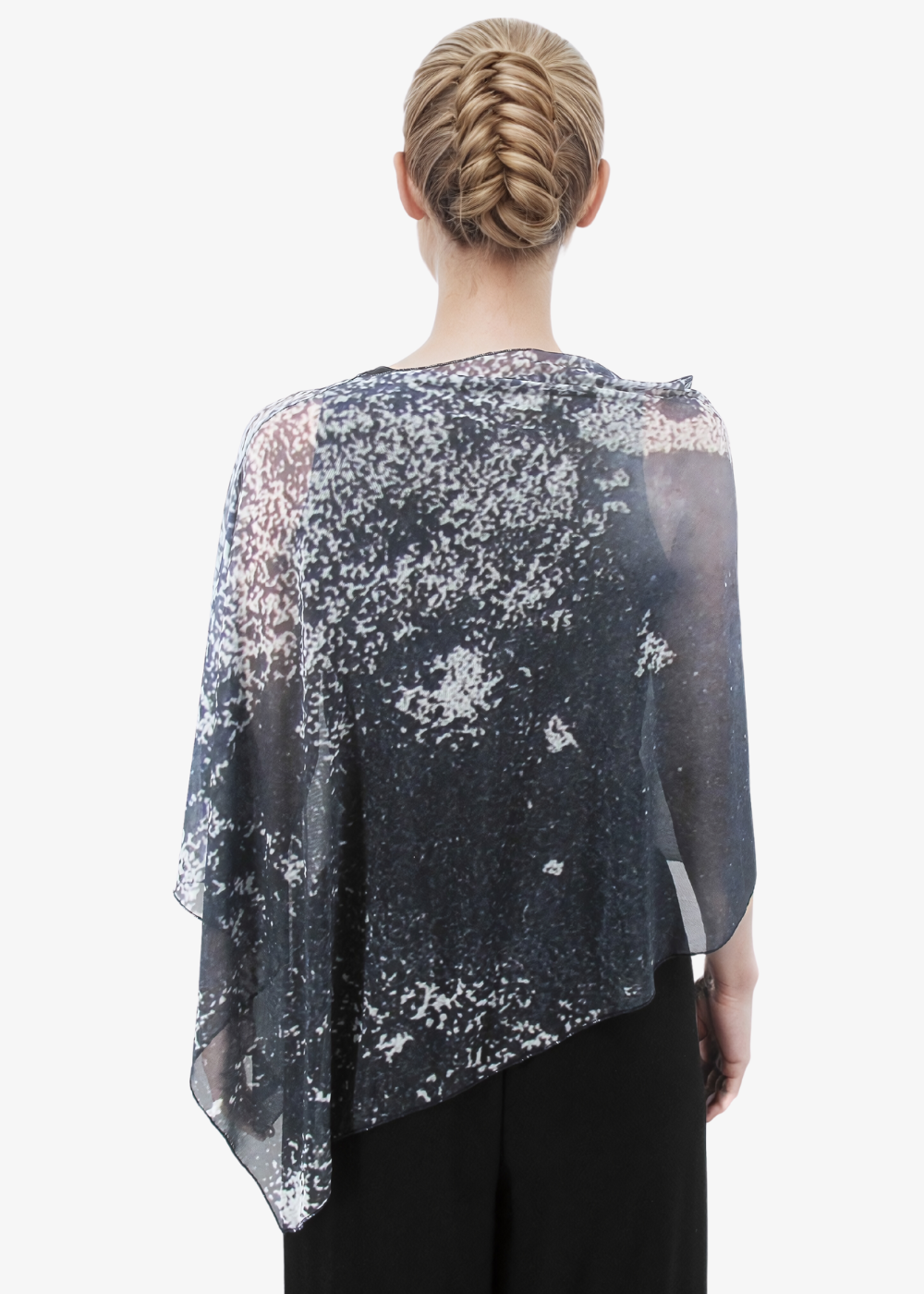 Mila Ponshawl in Silver Alloy - In Stock