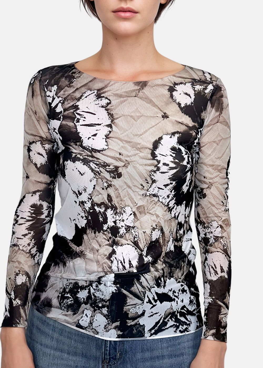 La Boheme - NudiTee Sheer Top - In Stock