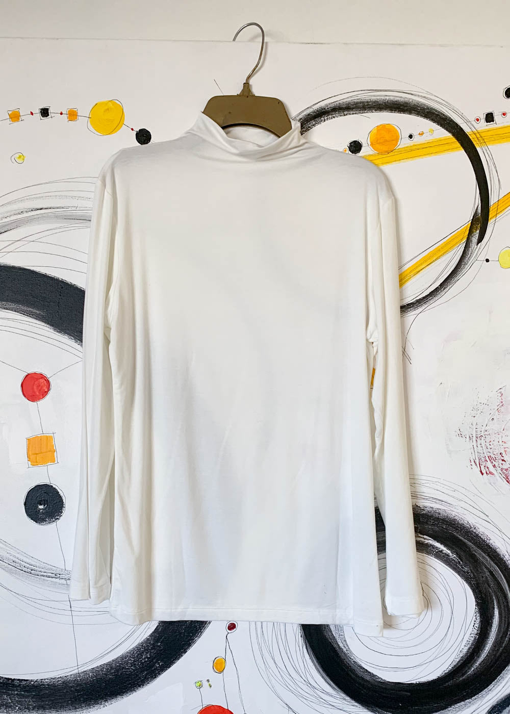 Brigitte Long Sleeve Mockneck Top