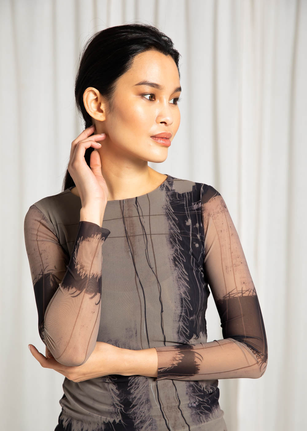 Western - Florence Double Sheer Top - In Stock