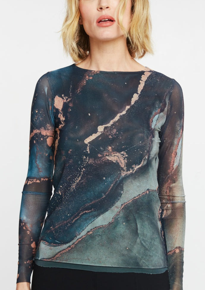 Jade - Florence Double Sheer Top - In Stock