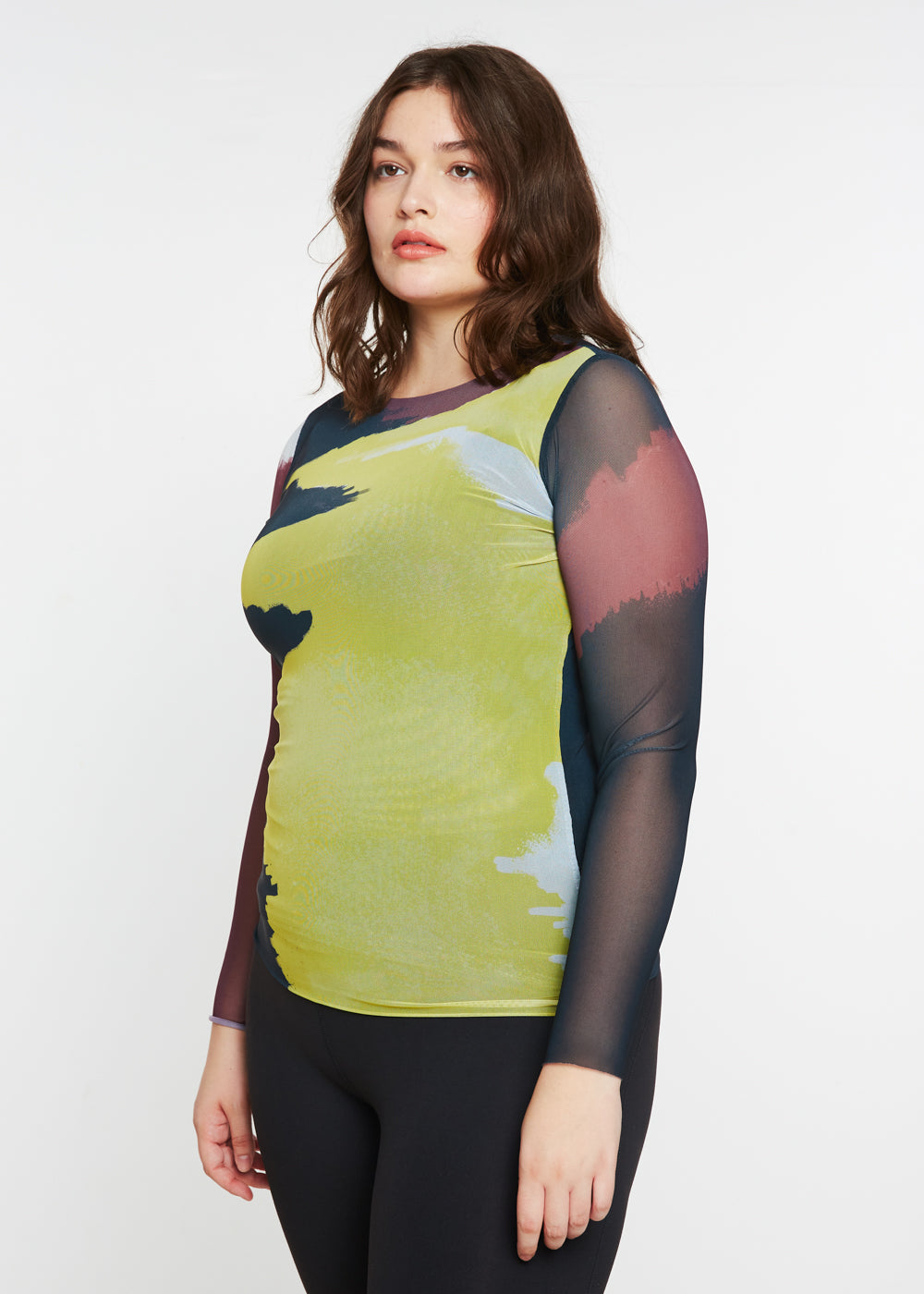 Cross Roads - Florence Double Sheer Top - In Stock