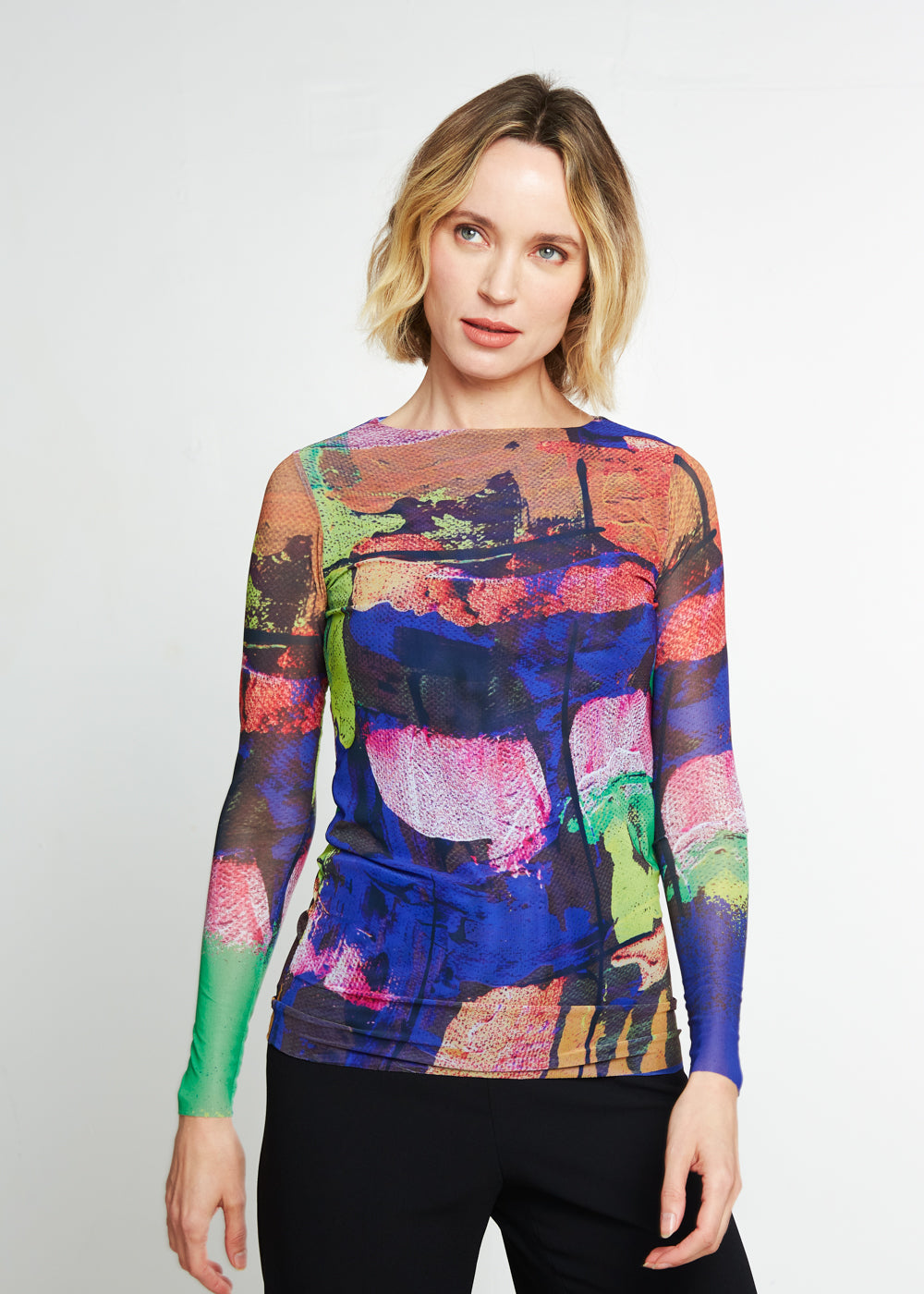Color Palette - Florence Double Sheer Top - In Stock