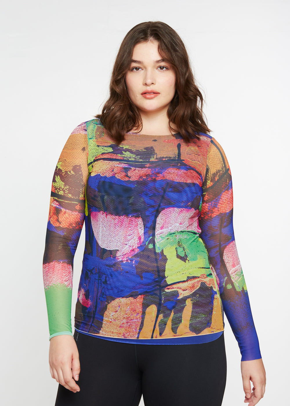 Color Palette - Florence Double Sheer Top - In Stock