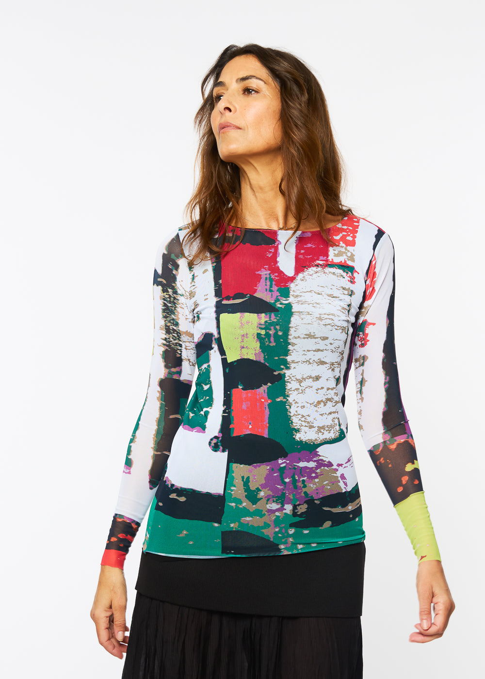 Festive - Florence Double Sheer Top