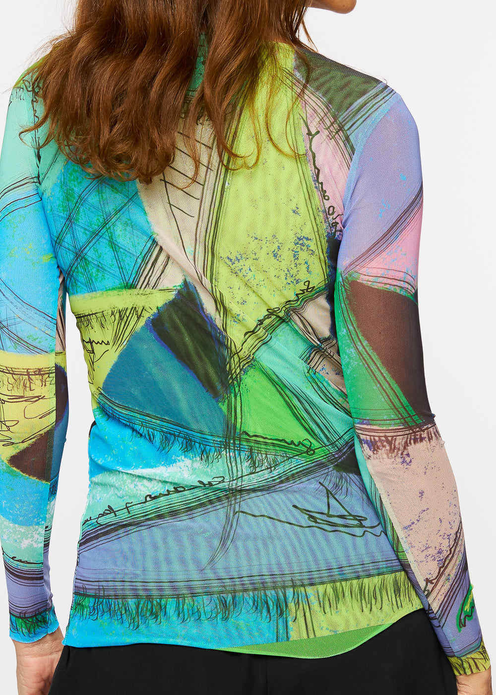 Angles - Florence Double Sheer Top