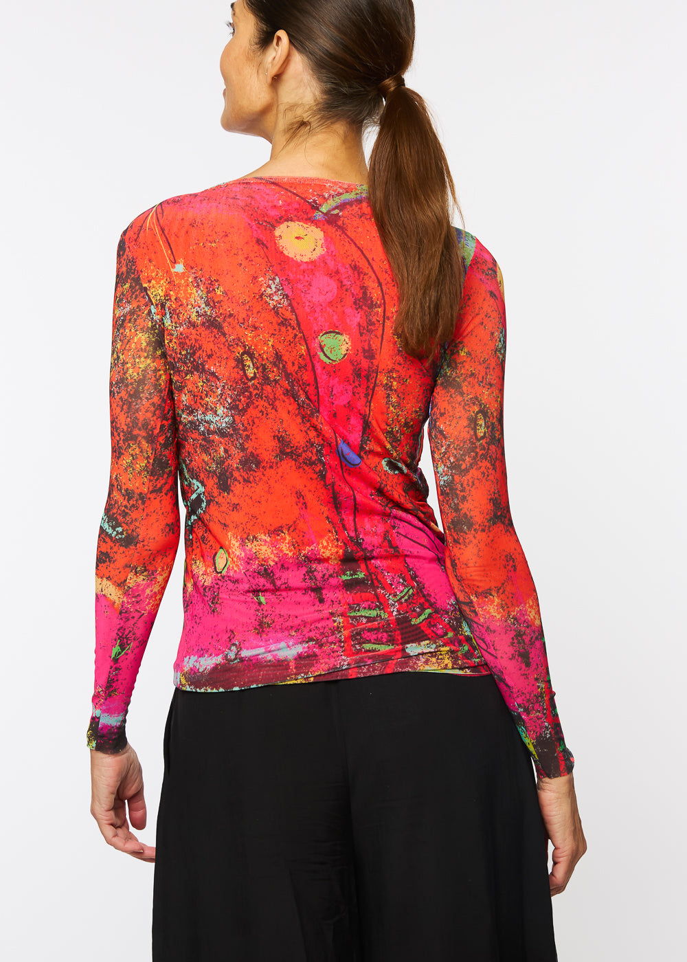 Life of the Party - Florence Double Sheer Top