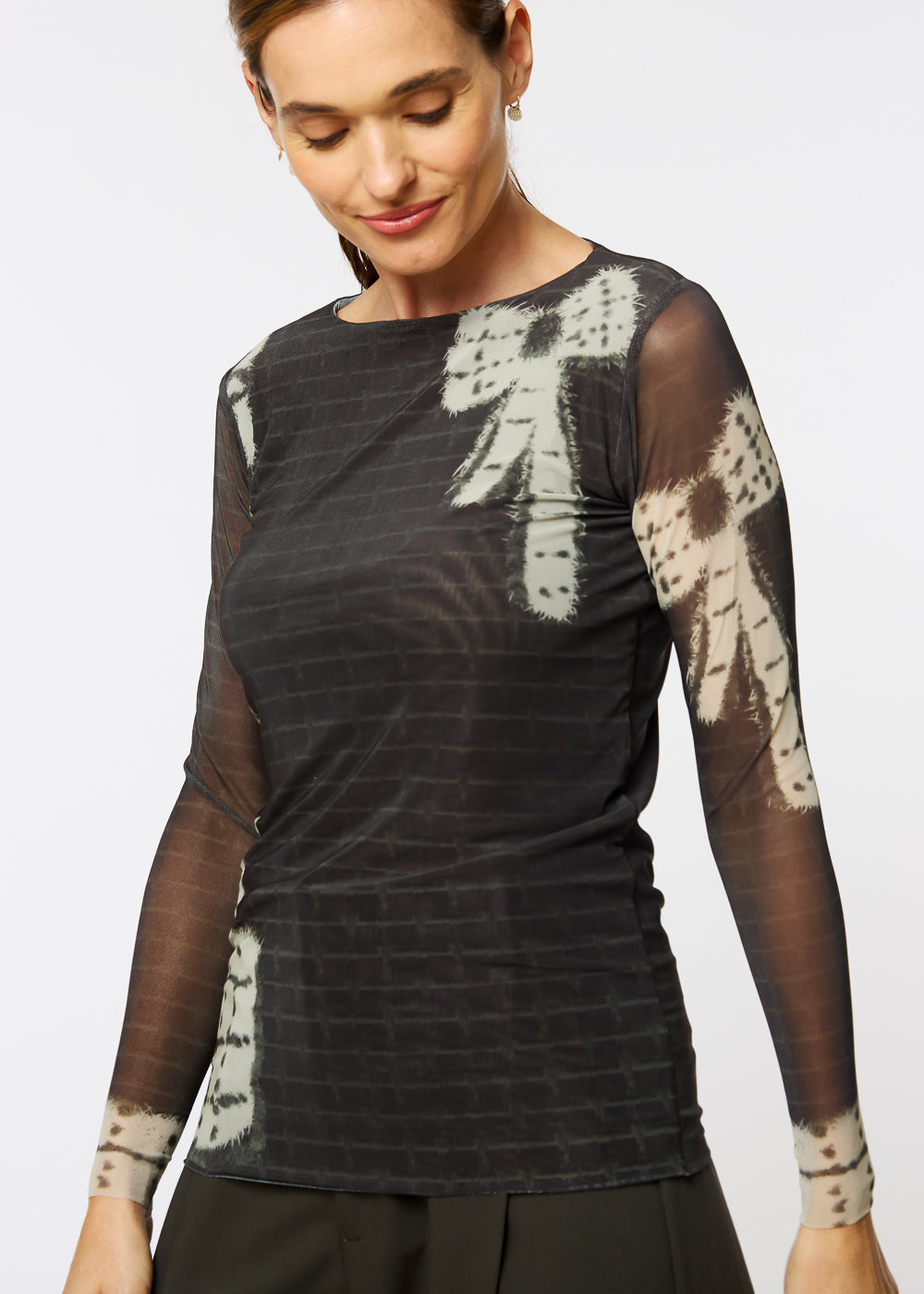 Sweet Tweed - Florence Double Sheer Top