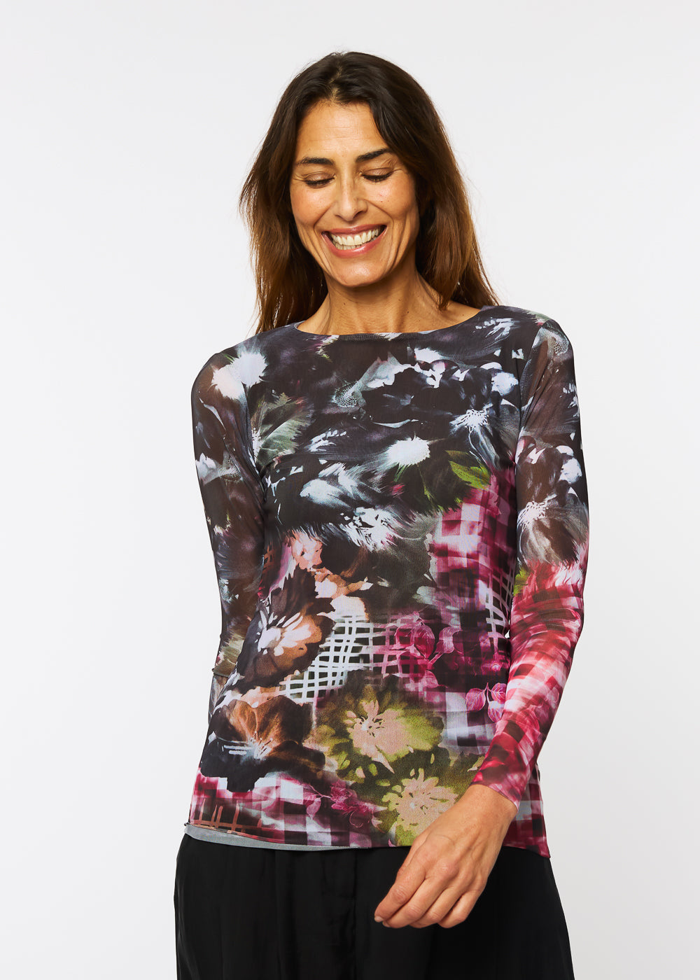 Cut & Paste - Florence Double Sheer Top