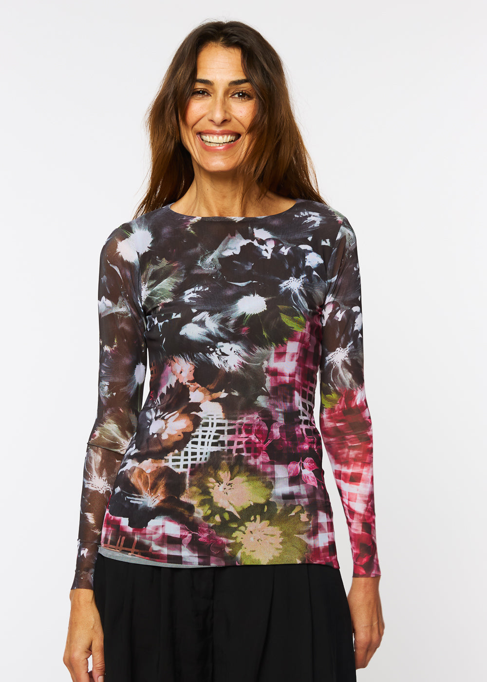 Cut & Paste - Florence Double Sheer Top