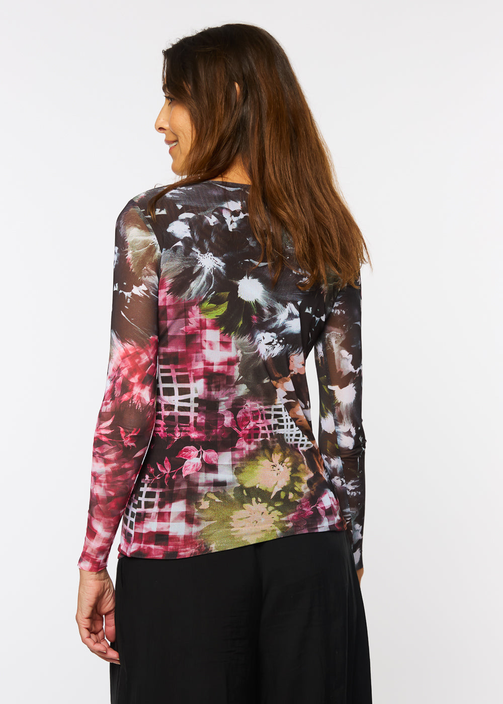 Cut & Paste - Florence Double Sheer Top