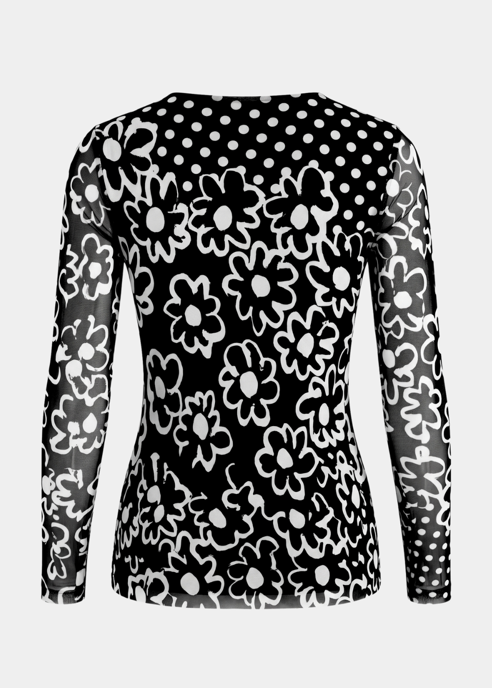 Twiggy - Florence Double Sheer Top