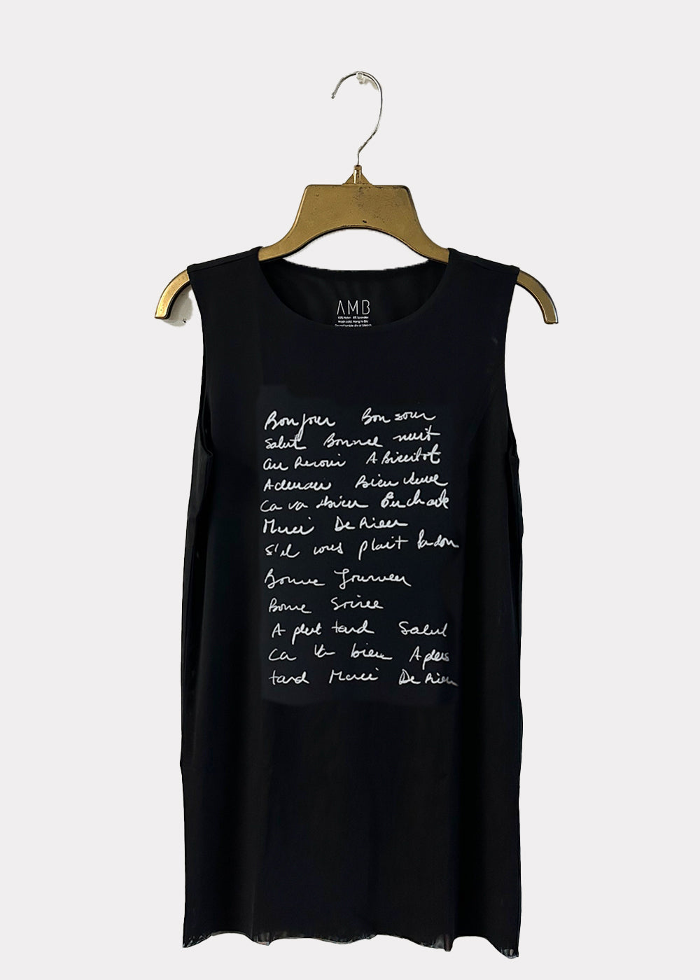 Parlez-Vous - Florence Mesh Tank Top