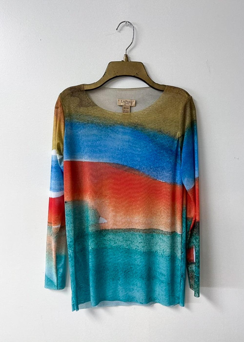 Sunset- NudiTee Sheer Top - In Stock