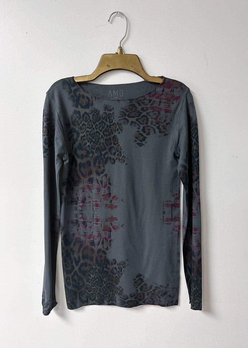 A Bit Animal Second Skin Raw Edge Top - In Stock