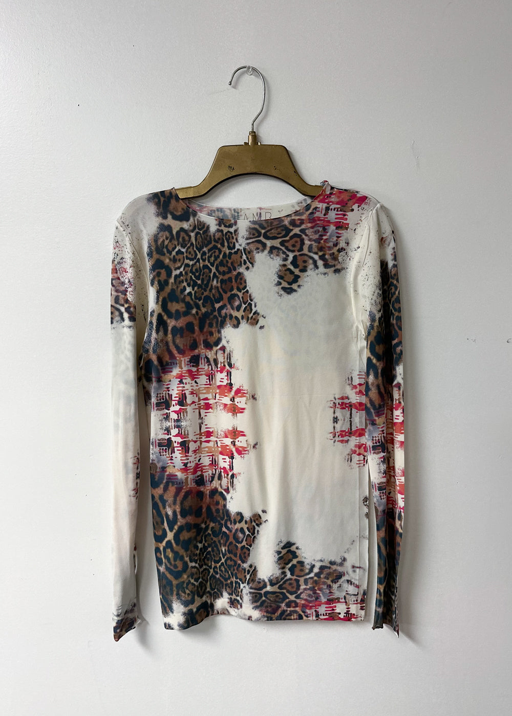 A Bit Animal Second Skin Raw Edge Top - In Stock