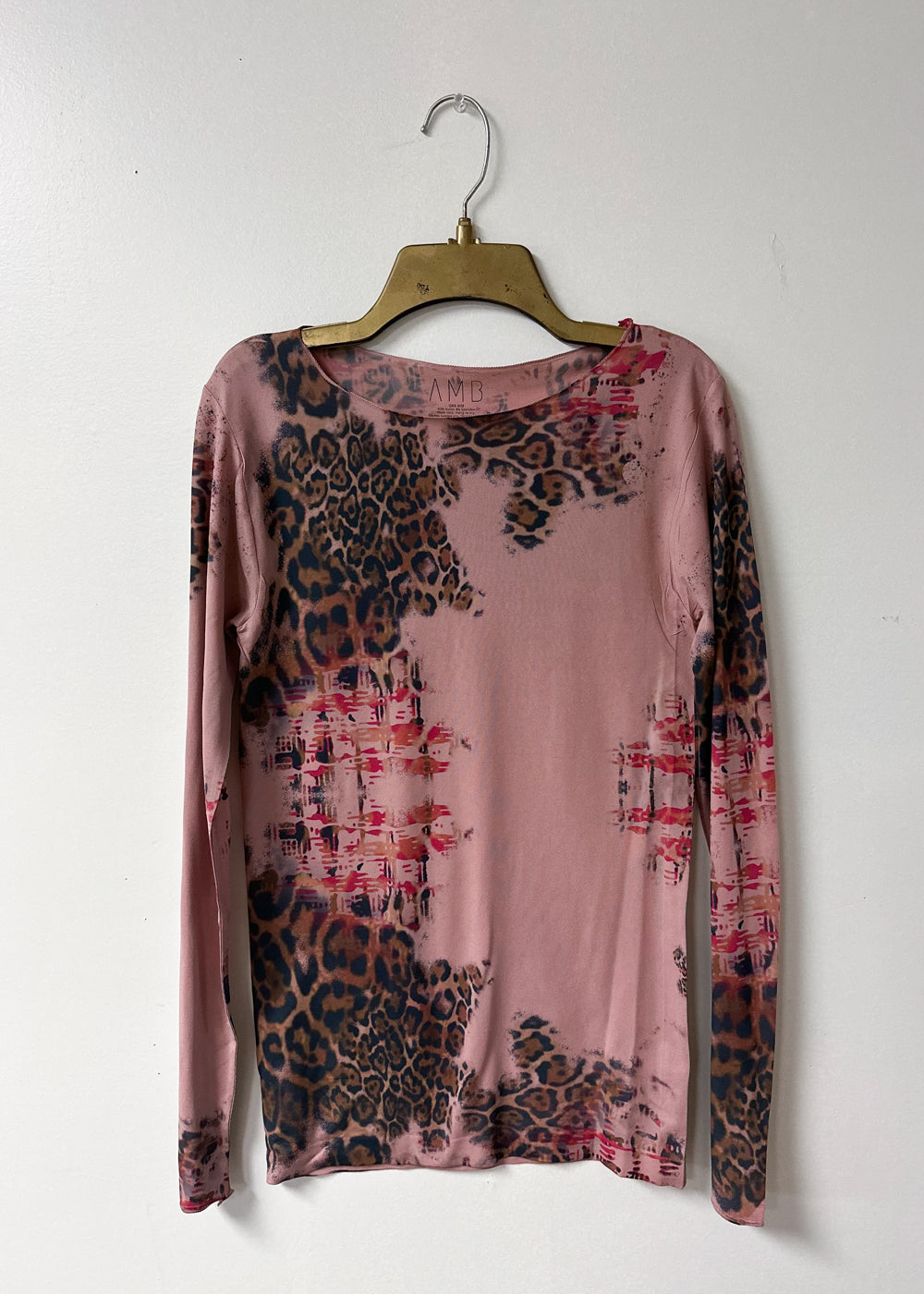 A Bit Animal Second Skin Raw Edge Top - In Stock