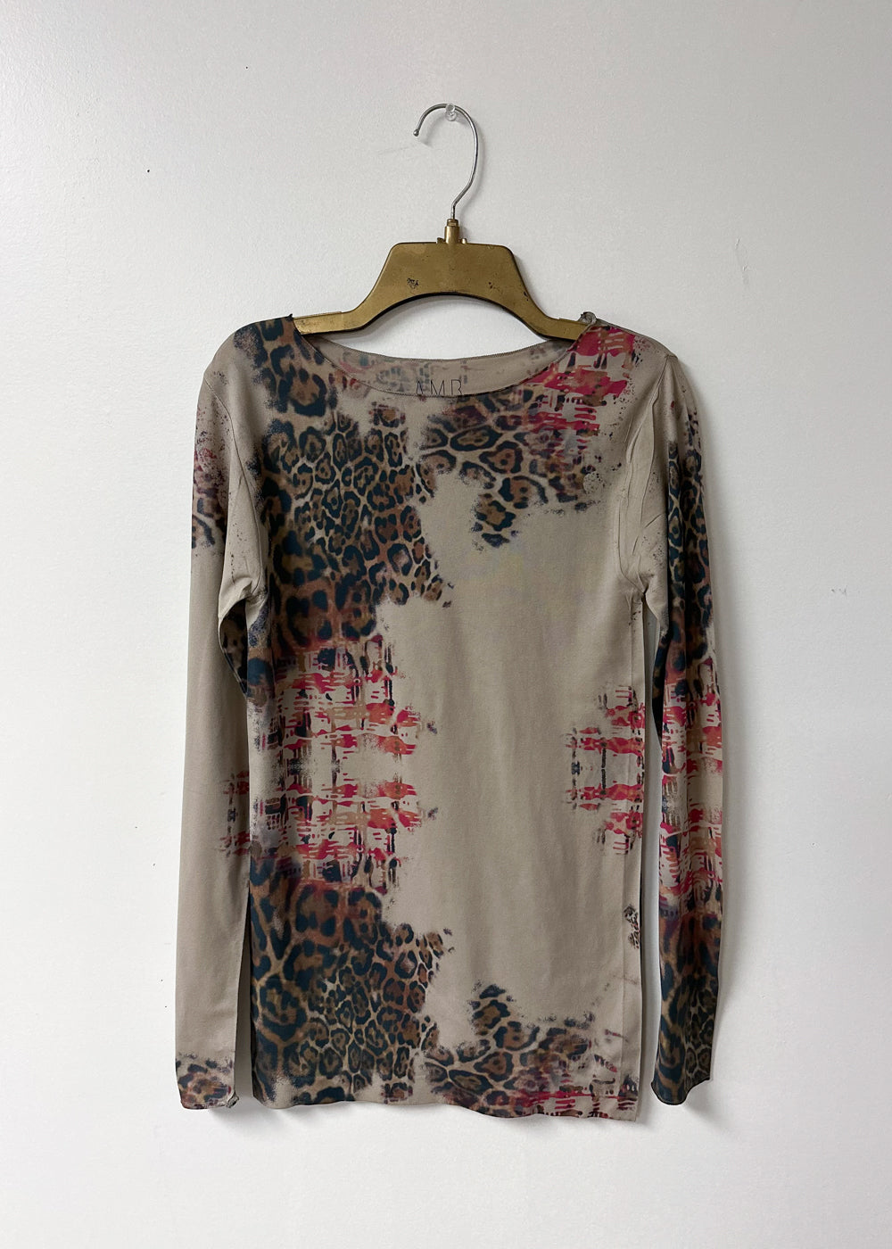 A Bit Animal Second Skin Raw Edge Top - In Stock