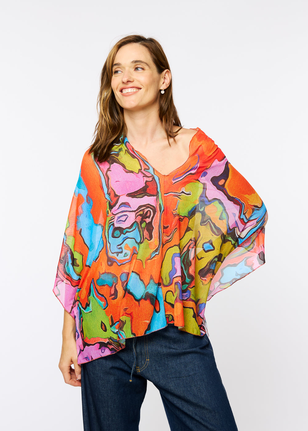 Mila Ponshawl in Wake Up - In Stock
