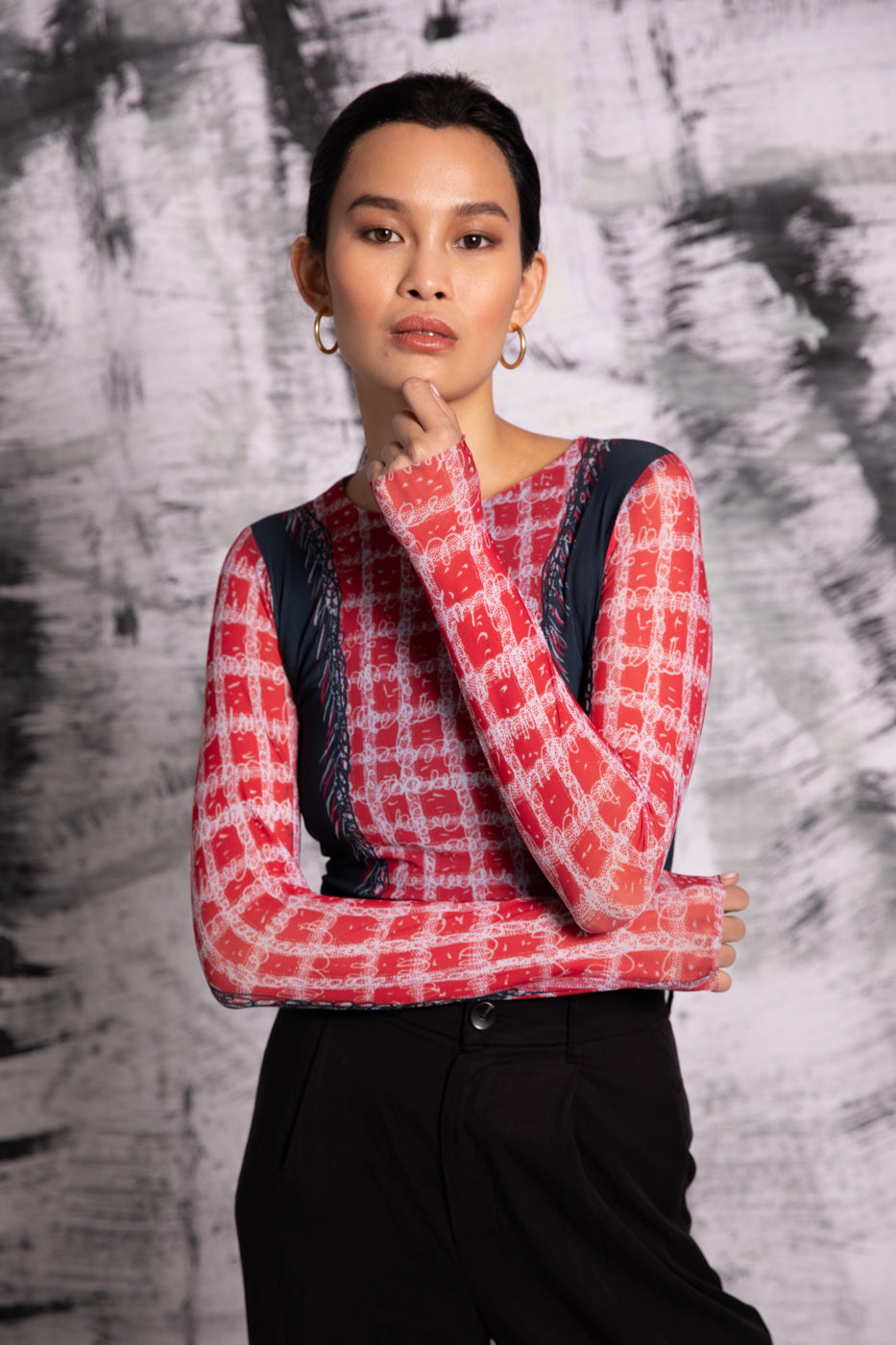 Loose Ends - Florence Double Sheer Top - In Stock