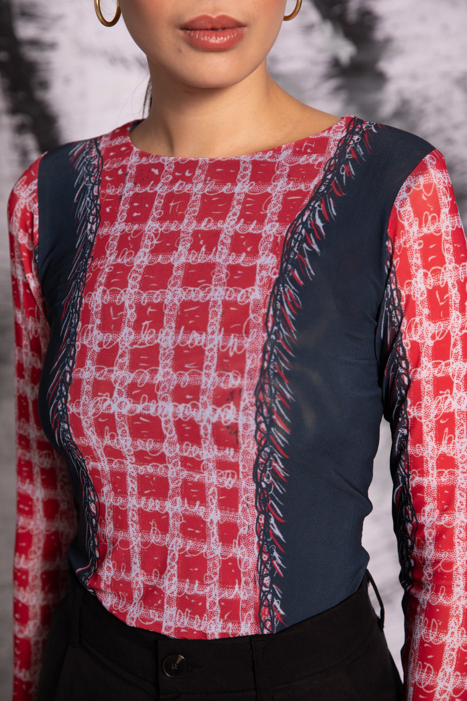 Loose Ends - Florence Double Sheer Top - In Stock