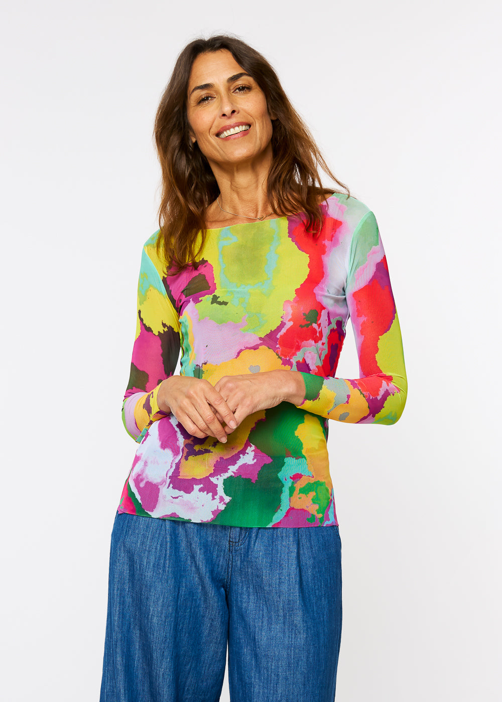Chromatic - NudiTee Sheer Top