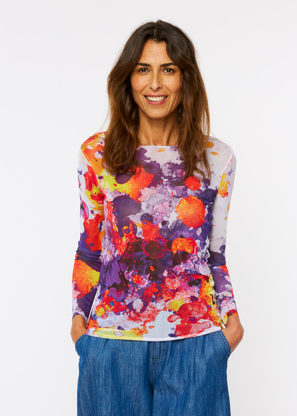 Supernova - NudiTee Sheer Top