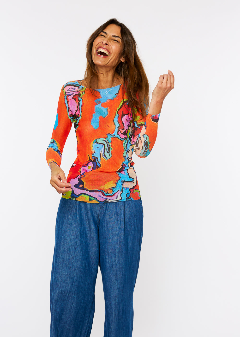 Wake Up - NudiTee Sheer Top