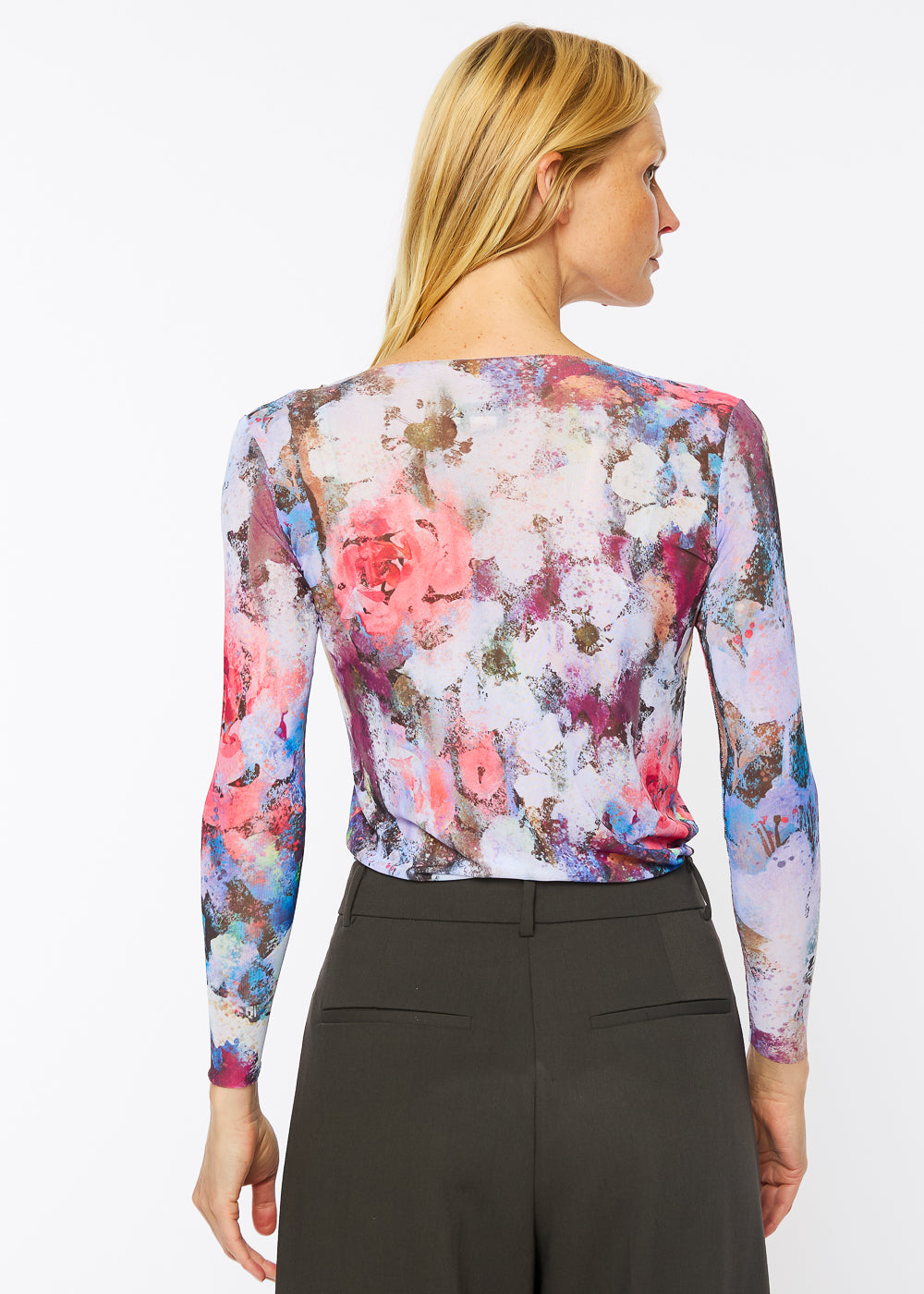 Garden Haze - NudiTee Sheer Top