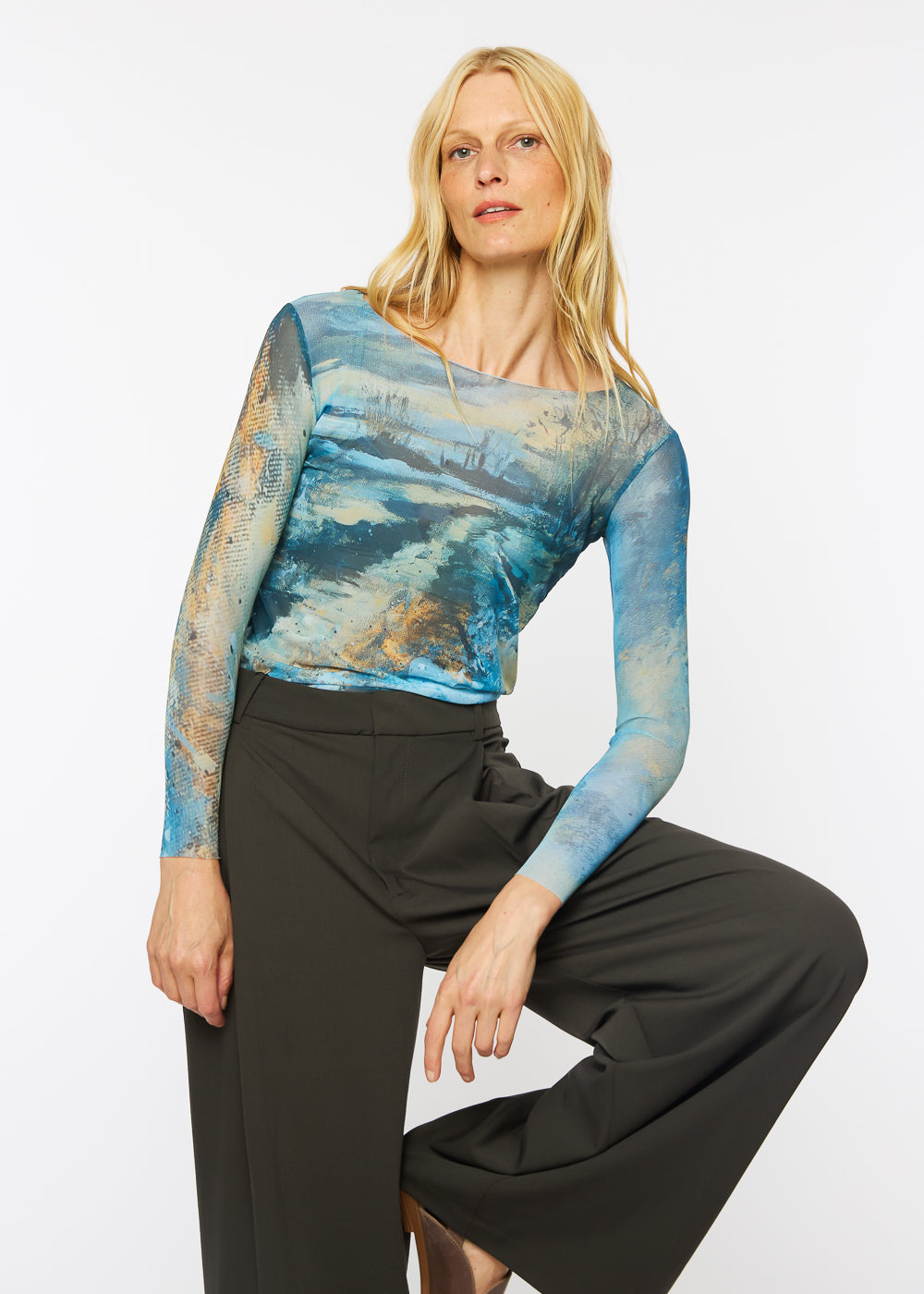 The Road - NudiTee Sheer Top
