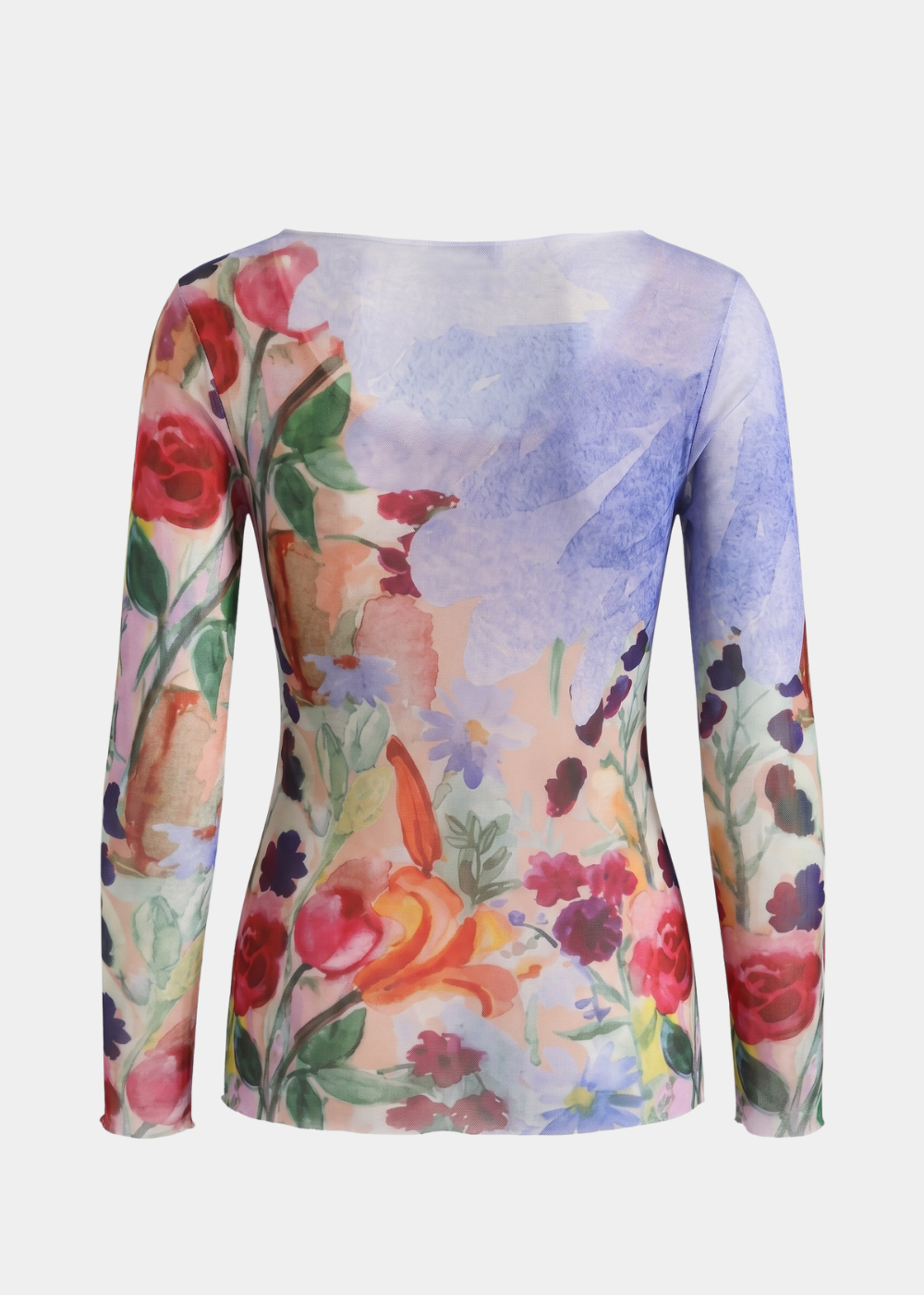 Cottage Garden - NudiTee Sheer Top