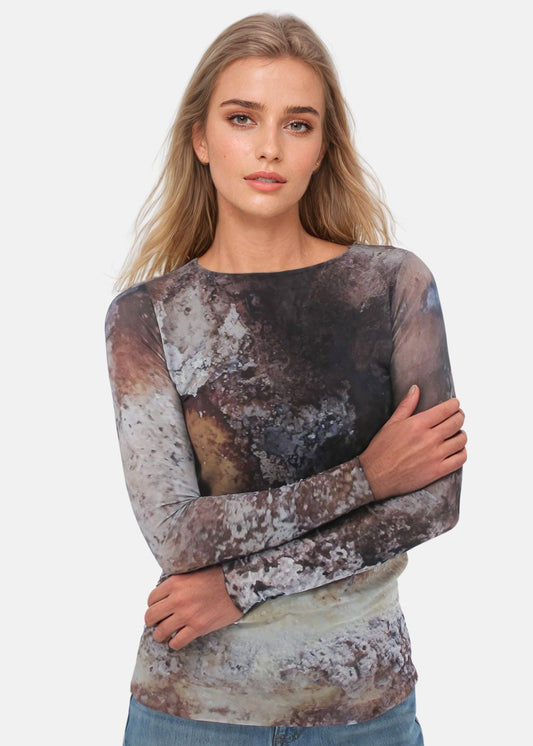 Cavely - Florence Double Sheer Top - In Stock