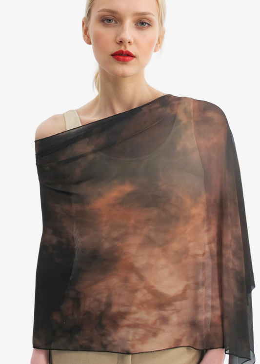 Mila Ponshawl in Velvet Dye Earth - In Stock