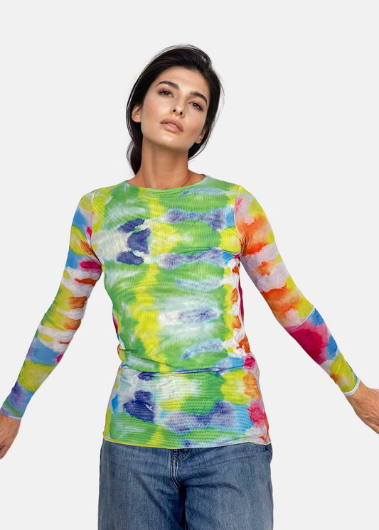 Summer Crush - Florence Double Sheer Top - In Stock