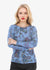 Paisley Second Skin Raw Edge Top - In Stock