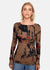 In Vogue Second Skin Raw Edge Top - In Stock